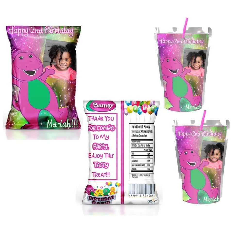 Custom Party Wrapped Treat Pack