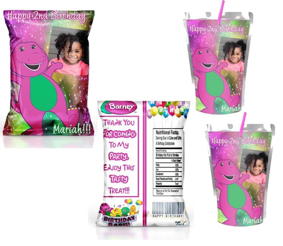 Custom Party Wrapped Treat Pack