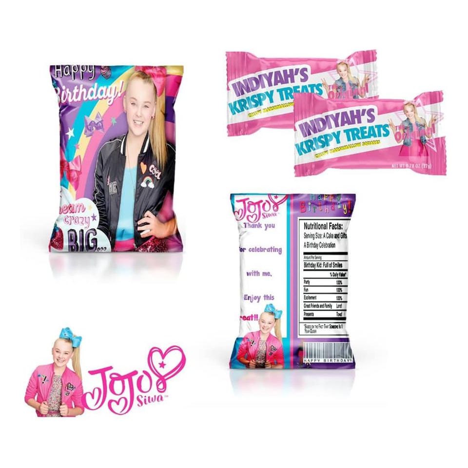 Custom Party Wrapped Treat Pack