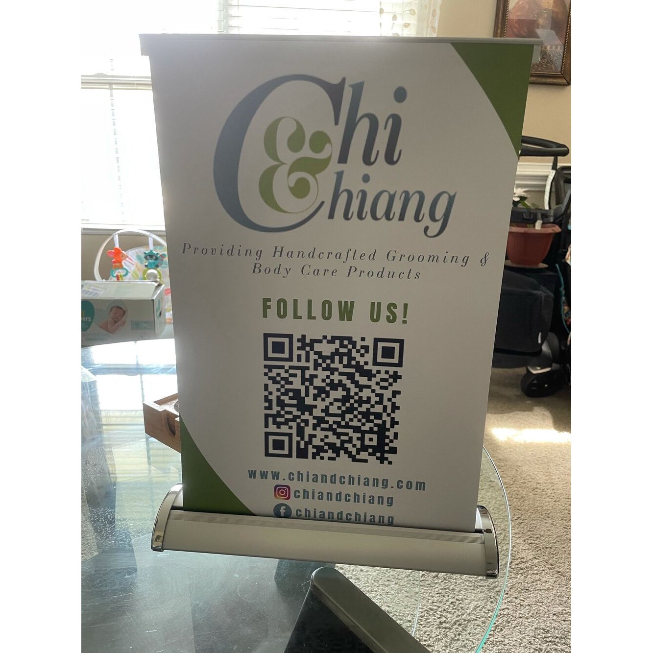 Custom Tabletop Retractable Banner