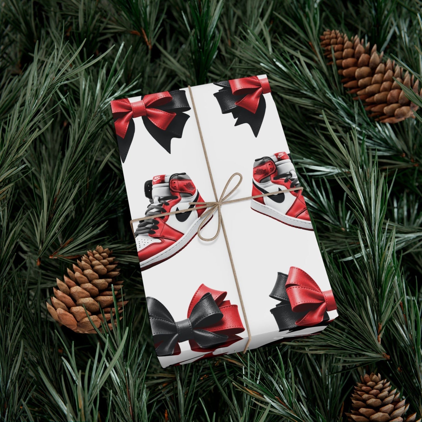 Atlanta Falcon Inspired Gift Wrap Papers