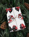 Atlanta Falcon Inspired Gift Wrap Papers