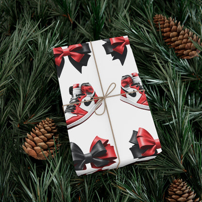 Atlanta Falcon Inspired Gift Wrap Papers