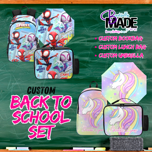 Custom Back-to-School Set