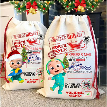 Personalized Santa Sacks