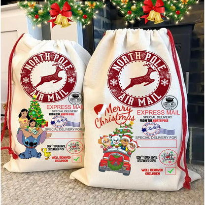 Personalized Santa Sacks